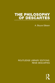 The Philosophy of Descartes book cover