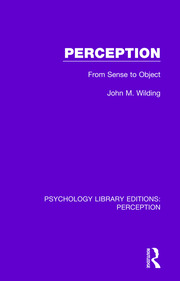 Perception: From Sense to Object book cover