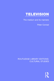 Television: The Medium and its Manners book cover