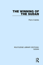 The Winning of the Sudan book cover