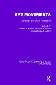 Eye Movements: Cognition and Visual Perception book cover