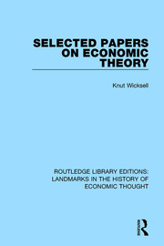 Selected Papers on Economic Theory book cover