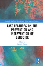 Last Lectures on the Prevention and Intervention of Genocide book cover
