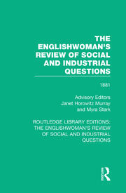 The Englishwoman's Review of Social and Industrial Questions: 1881 book cover