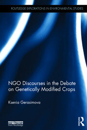 NGO Discourses in the Debate on Genetically Modified Crops book cover