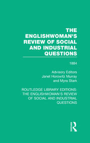 The Englishwoman's Review of Social and Industrial Questions: 1884 book cover
