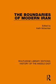 The Boundaries of Modern Iran book cover