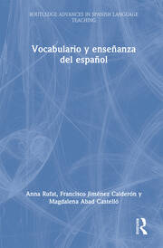 Vocabulario y enseñanza del español book cover