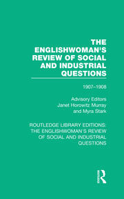 The Englishwoman's Review of Social and Industrial Questions: 1907-1908 book cover