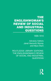 The Englishwoman's Review of Social and Industrial Questions: 1909-1910 book cover