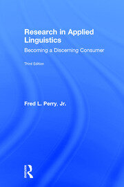Research in Applied Linguistics: Becoming a Discerning Consumer book cover