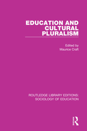 Education and Cultural Pluralism book cover