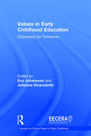 Values in Early Childhood Education: Citizenship for Tomorrow book cover