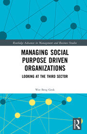 Managing Social Purpose Driven Organizations: Looking at the Third Sector book cover