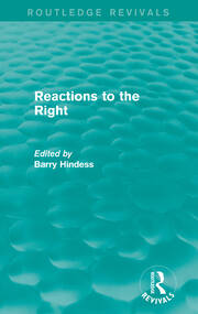 Routledge Revivals: Reactions to the Right (1990) book cover