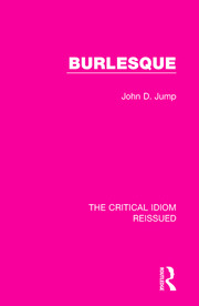Burlesque book cover