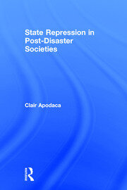 State Repression in Post-Disaster Societies book cover