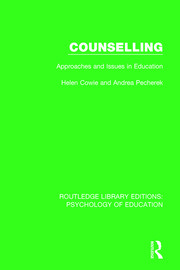 Counselling: Approaches and Issues in Education book cover