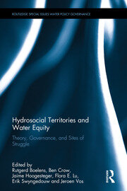 Hydrosocial Territories and Water Equity: Theory, Governance, and Sites of Struggle book cover