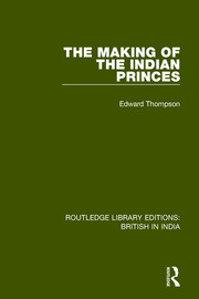 The Making of the Indian Princes book cover