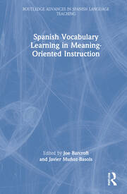 Spanish Vocabulary Learning in Meaning-Oriented Instruction book cover