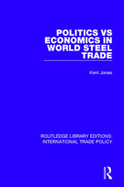 Politics vs Economics in World Steel Trade book cover