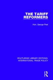 The Tariff Reformers book cover
