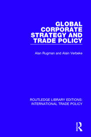 Global Corporate Strategy and Trade Policy book cover