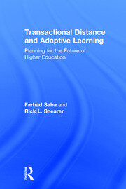 Transactional Distance and Adaptive Learning: Planning for the Future of Higher Education book cover