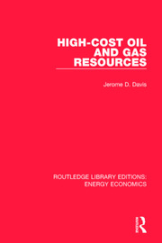 High-cost Oil and Gas Resources book cover