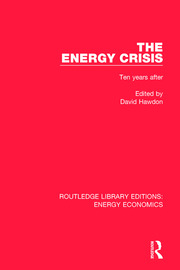 The Energy Crisis: Ten Years After book cover