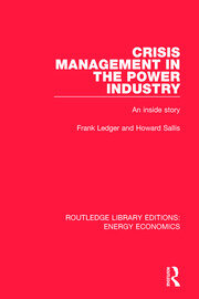 Crisis Management in the Power Industry: An Inside Story book cover