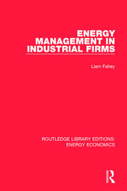 Energy Management in Industrial Firms book cover