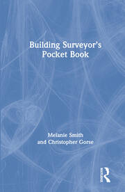 Building Surveyor’s Pocket Book book cover