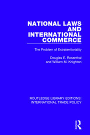 National Laws and International Commerce: The Problem of Extraterritoriality book cover