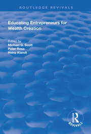 Educating Entrepreneurs for Wealth Creation book cover