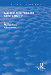 European Citizenship and Social Exclusion book cover