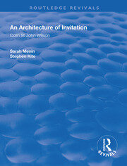 An Architecture of Invitation: Colin St John Wilson book cover