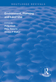 Environment, Planning and Land Use book cover