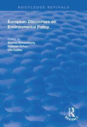 European Discourses on Environmental Policy book cover