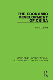 The Economic Development of China book cover