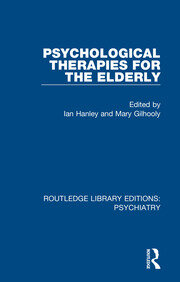 Psychological Therapies for the Elderly book cover