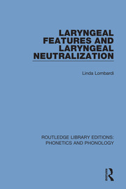 Laryngeal Features and Laryngeal Neutralization book cover