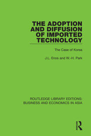 The Adoption and Diffusion of Imported Technology: The Case of Korea book cover
