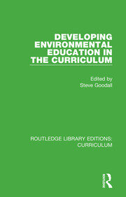 Developing Environmental Education in the Curriculum book cover