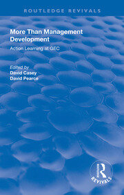 More Than Management Development: Action Learning at General Electric Company book cover