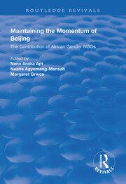 Maintaining the Momentum of Beijing: The Contribution of African Gender NGOs book cover