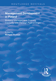 Management Development in Poland: Building Management Training Capacity with Foreign Partnerships book cover