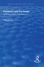 Parliament and the People: The Reality and the Public Perception book cover