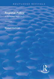 Regional Policy: A European Approach book cover